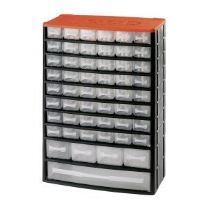 Casier à vis de 53 tiroirs - Plastique