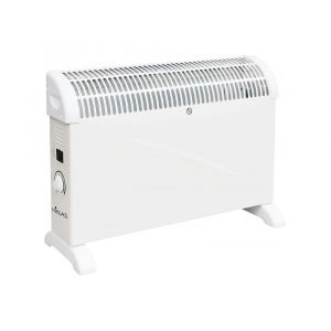 Radiateur &Eacute;lectrique Classic 2000W 3 puissances de chauffe - Chauffage d'appoint sur pieds Thermostat NIKLAS
