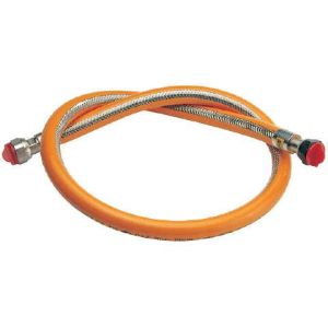 Flexible gaz inox Tubinox butane/propane &agrave; embouts m&eacute;caniques - Longueur : 2 m