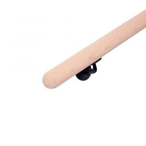 Main Courante - 38 mm - Bois de hêtre  - 150 cm - Non traité