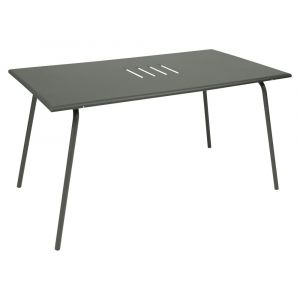 Table de jardin Monceau - Acier - Romarin - 6 personnes