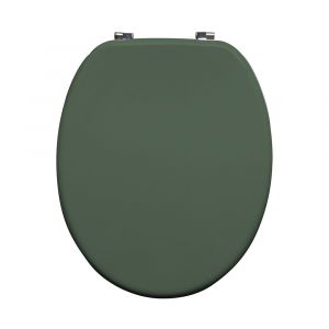 Abattant WC - Bois moulé - Vert eucalyptus