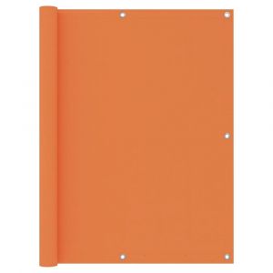 Écran de balcon brise pare vue protection confidentialité 120 x 300 cm tissu oxford orange 02_0010286