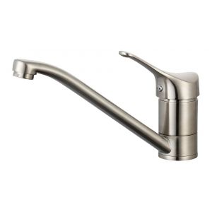 Mitigeur &eacute;vier bas &eacute;rable fa&ccedil;on inox