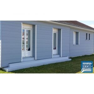 Bardage Tecnomur - PVC - Gris clair - L2.50m H300mm