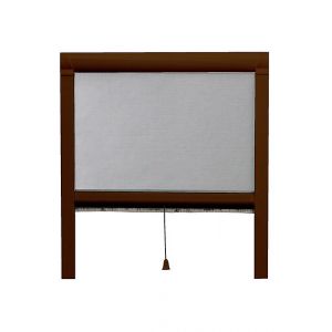 Store moustiquaire enroulable - Blanc - 125x160cm