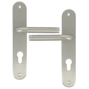 Ens poig alum/plaq acier cyl tolbiac nickel/nickel mat
