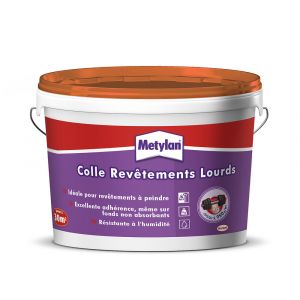 Colle pâte revêtements muraux lourds 5kg METYLAN