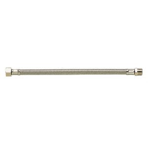 Flexible inox coudé longueur 100cm femelle-femelle 15x21