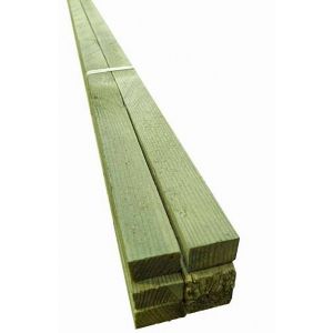 Tasseau autoclave Sapin 24x38mm L.2m - Lot de 6