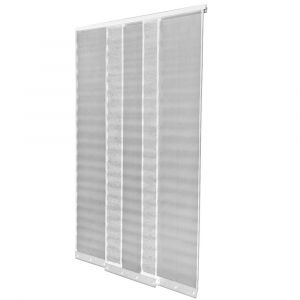 Moustiquaire rideau L.100xh.230cm Blanc