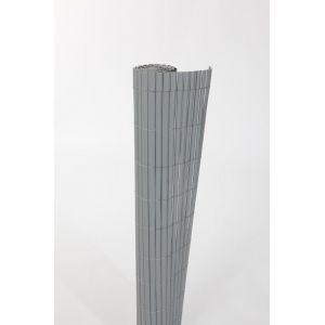 Canisse PVC Simple Face 1,5m x 3m Gris