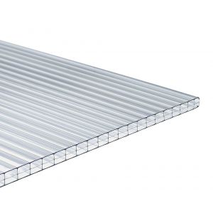 Plaques planes polycarbonate alvéolaire PCMW Double parois