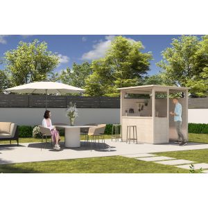 Abri de jardin Safran - Bois - SU 3,12m&sup2;