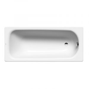 Kaldewei Saniform Plus 160x75 cm Baignoire rectangulaire en acier émaillé, sans pieds, blanc alpin (112500010001)