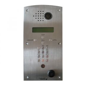 COMELIT - Platine Vidéo digitale inox Gestion IP - PIC4-IP