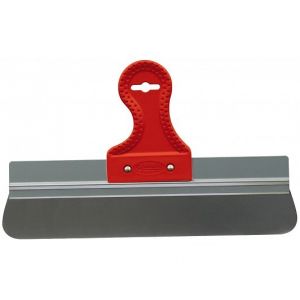 Couteau à enduire inox 35cm coins arrondis (abs)