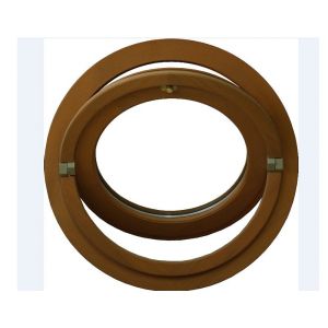 Oeil De Boeuf Bois H70 x L70 Côtes Tableau
