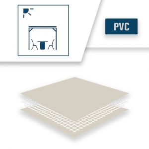 Toile Pergola Ivoire 2x3,5m Protection Solaire - Garantie 15 ans - XP680M2PR - Bache Pergola étanche PVC - Made in France