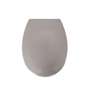 Abattant WC Sparta à double ralentissement - Duroplast - Taupe
