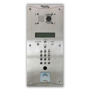 COMELIT - Platine numérique vidéo inox + lecteur plat - PIC5/LP