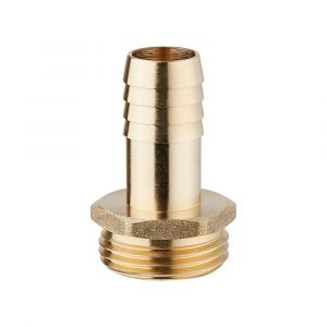 Embout mâle pour tuyau 19mm - Laiton - 26x34mm