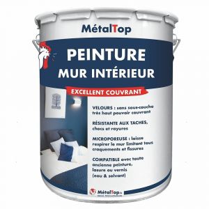Peinture Mur Interieur -  Bleu saphir - RAL 5003 - Pot 15L