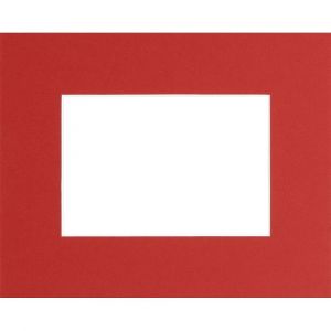 40X50 Passe Partout 30X40 Rouge