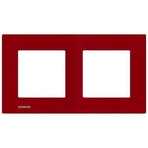 Plaque Double Rouge Siemens DELTA VIVA