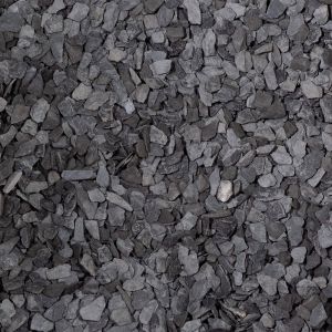 Paillage Naturel P&eacute;tales Ardoise Noire 15-30 Mm - Pack De 6,25m&Acirc;&sup2; (25 Sacs De 20kg - 500kg)