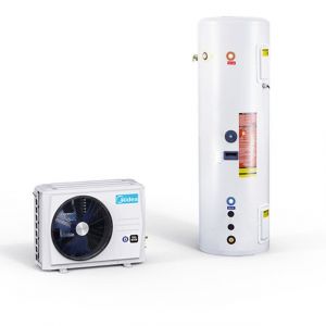 Chauffe-eau thermodynamique Combo Split 300L Ensemble Vertical Stable - MIDEA - MIDCOMBOSPLIT300