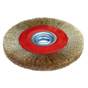 1 Brosse Disque Pour Touret 150 Mm 20 Mm - Alésage 32 Mm