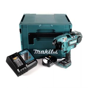 Makita DTR 180 RT1J Connecteur d'armature sans fil 18V Brushless pour fil de ligature 0,8mm dans Makpac + 1x 5,0Ah batterie +