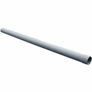 Tube descente de gouttiere - PVC - Gris - L2m D80mm