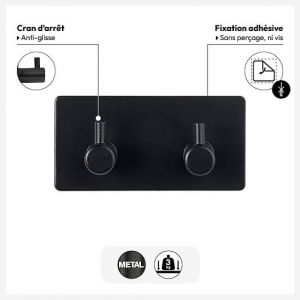 Pat&egrave;re adh&eacute;sive ""stiky"" 2 t&ecirc;tes 9x2,8cm - 5 five simply smart