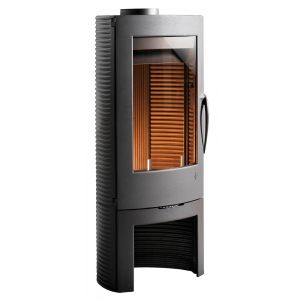 Po&ecirc;le en fonte Argos - Anthracite - 12kW