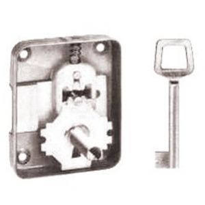 Serrure 70 spéciale EDF 60X35mm C40 gauche - VACHETTE - 11433000