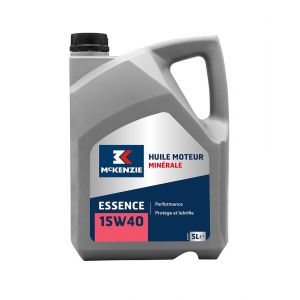 Huile 15W40 essence minérale 5 litres ACEA A3-B4 API SL