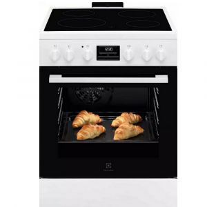 cuisinière vitrocéramique 58l 4 feux blanc - LKR664177W