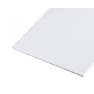 Plaque PVC expansé blanc 6mm 2x1m