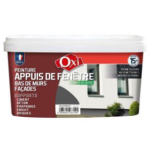 Peinture pour appuis de fenetre - Gris anthracite mat - 2.5L