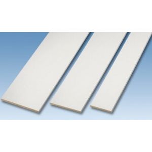 Tablette m&eacute;lamin&eacute;e blanche 200x50x1.6cm