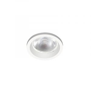 Spot Encastr&eacute; Rond Fixe - Spoti Led - 4,5w - 4000 K - Blanc Mat