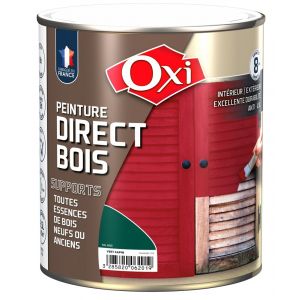 Peinture direct sur bois vert sapin ral 6005 0.5l