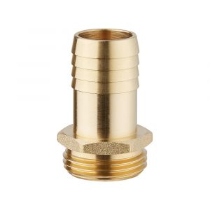Embout mâle pour tuyau 25mm - Laiton - 26x34mm