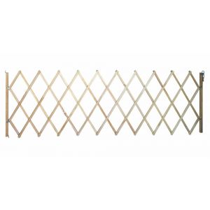 Barrière de sécurité pour animaux - Bois - Extensible - De 60 à 230cm