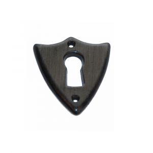Entrée directoire - Zamak - Vieux fer - 31x37mm
