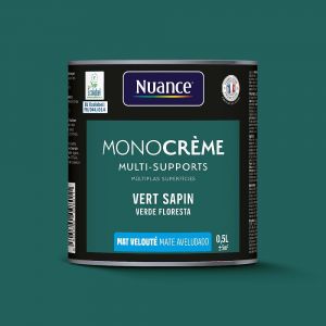 Peinture MonoCrème - Vert sapin - Mat - 0.5L