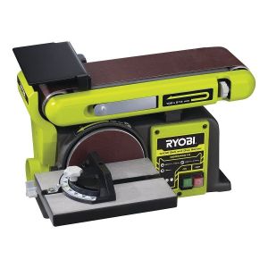 Ryobi - Ponceuse Stationnaire à Bande Et à Disque 370 W à˜ 150 Mm 492 Tr/min - Rbds4601g
