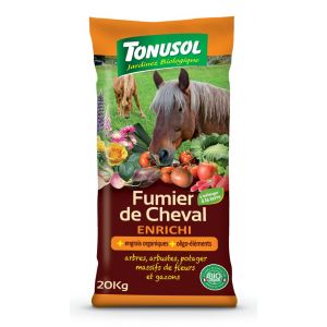 Fumier de cheval enrichi - 20kg